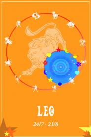 Leo. Signos del zodíaco